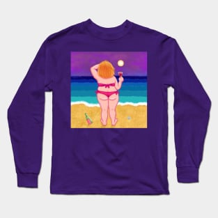 A Toast To The Sunset Long Sleeve T-Shirt